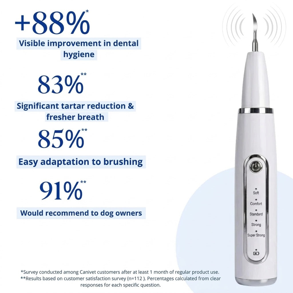 Silent Ultrasonic Plaque & Tartar Remover for Pets