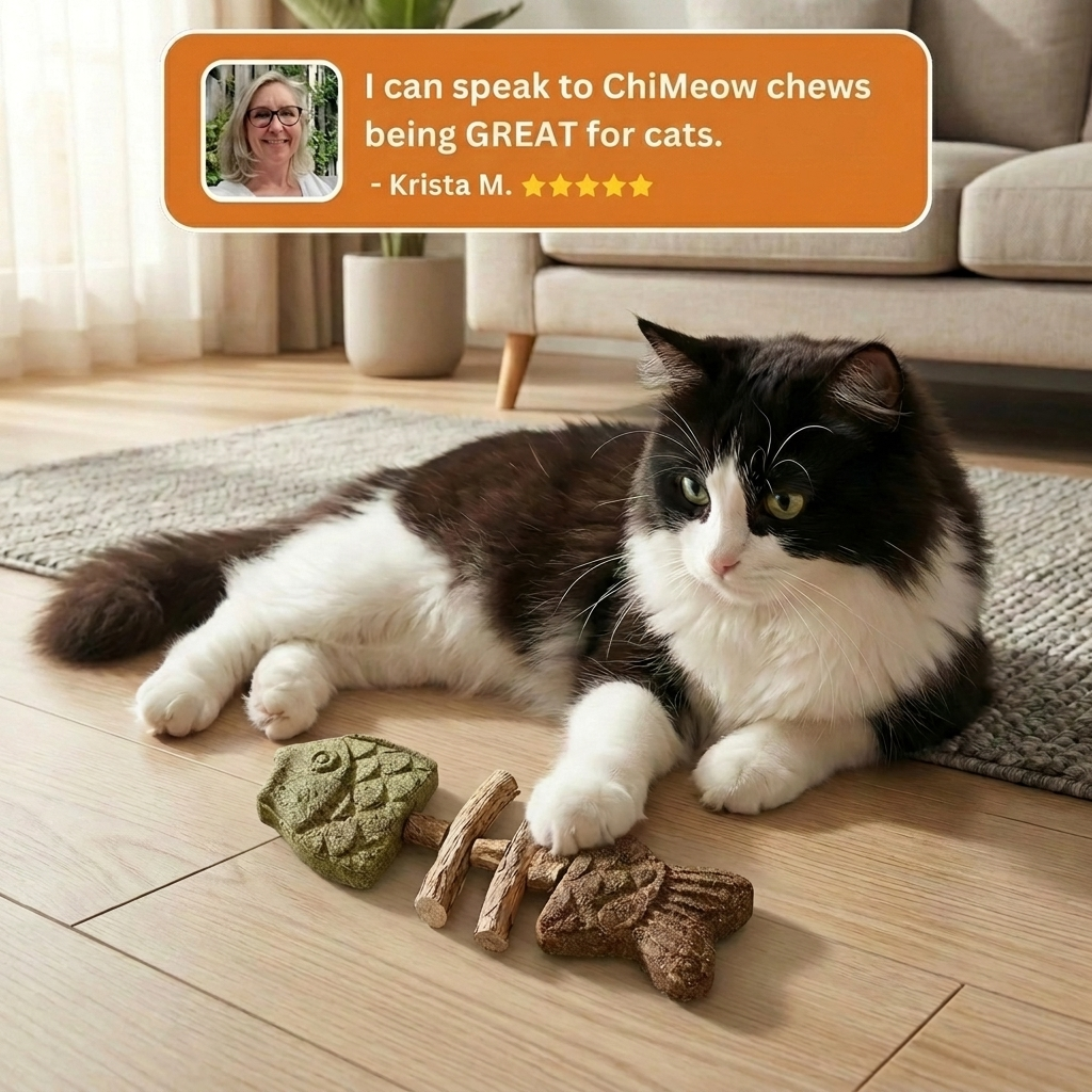 ChiMeow - Catnip & Silvervine Chew