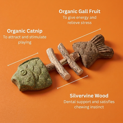 ChiMeow - Catnip & Silvervine Chew