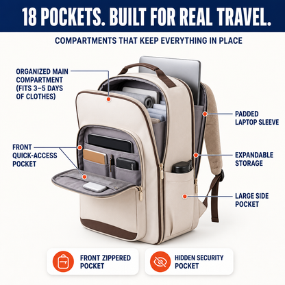 All-In-One Travel Backpack